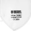 DENZEL 3db összecsukható szűrő félálarc FFP2 NR, szelepek nélküli arcmaszk, D-4201