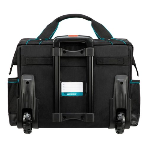 GROSS 18 rekeszes professional szerszámos táska erősített, kerekekkel