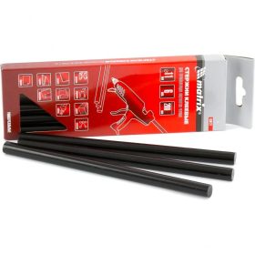 MTX 11x200mm ragasztó rúd fekete 12db