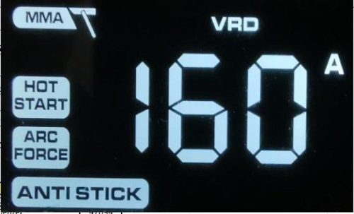 DENZEL 140A invetreres ívhegesztő TPARC-140