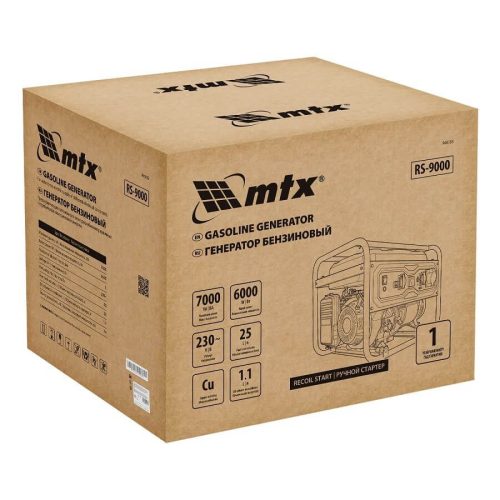 MTX 420 cm³ 7kW 230V benzines generátor RS-9000