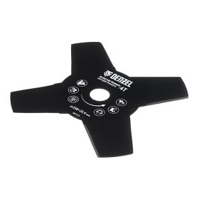 DENZEL 230x25,4mm fűkasza bozótvágó kés négyágú