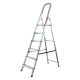 MTX 150kg 2m 6 lépcsős ALU megerősített létra