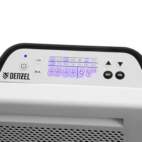 DENZEL 1000W hibrid programozható elektromos konvektor HybridX-1000 IR 20m²