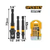 INGCO 1/2", 1/4", 3/8" dugókulcs adapter 3 részes