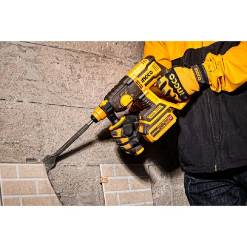 INGCO 20V 2J akkus kombikalapács SDS-Plus brushless motor SOLO