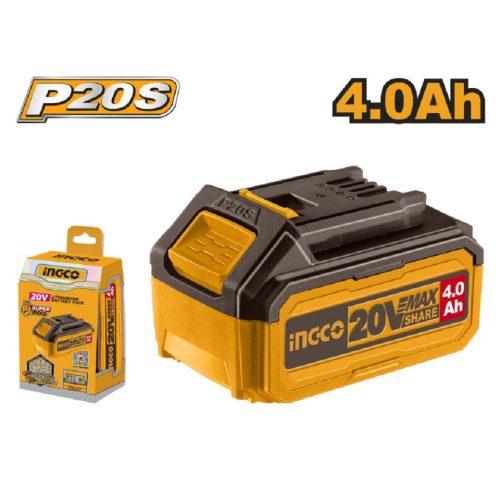 INGCO 20V 4.0Ah pótakku