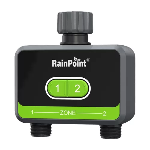 RainPoint 2 zónás öntözésvezérlő alkalmazással Wi-Fi, Smart