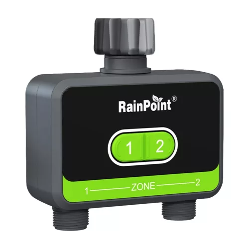 RainPoint 2 zónás öntözésvezérlő alkalmazással Wi-Fi, Smart