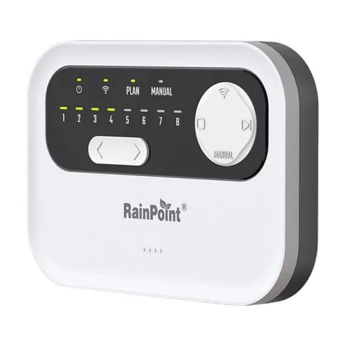 RainPoint 8 zónás öntözésvezérlő, WiFi Smart esőztető vezérlő