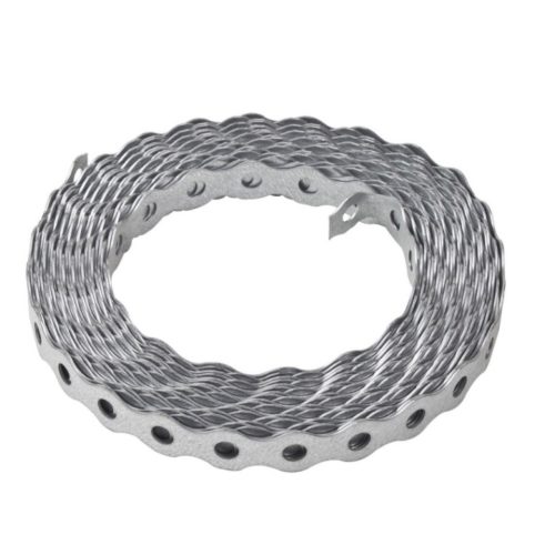KOELNER 10m 25mm 8-as HILTI rögzítőszalag 8-as furat, 0,5mm vastagság