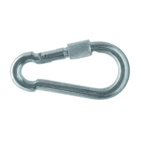   KOELNER 6x60mm Tűzoltó biztonsági karabíner csavar biztosítással DIN5299-D
