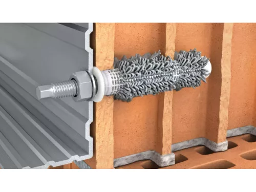 KOELNER 300ml kétkomponensű poliészter ragasztógyanta szitahüvelyhez RAWL R-KEM-300