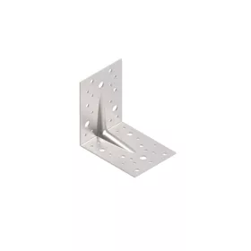   KOELNER 120x120x90mm erősített egyenlőszárú sarokösszekötő 2,5mm vastag KO D ZK-120 WZ/2,5
