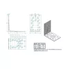 KOELNER 140x140x90mm erősített sarokösszekötő 3mm vastag KO D ZK-140x140 WZ/3