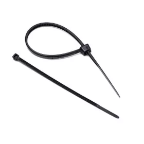   KOELNER 2,5x200mm 100db gyorskötöző, kábelkötegelő fekete