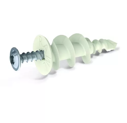 KOELNER 16x36 mm 25db csavarmenetű gipszkarton dübel D fejű 3,9x32mm csavarral R-S3-DRA01/25 bliszter