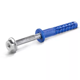   KOELNER 10x100 8db FFS lapos peremű dűbel,hatlapfejű peremes csavarral (TORX) R-S11-FFSN10K100/4