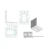 KOELNER 105x105x90mm erősített sarokösszekötő 2mm KO D ZK-105 WZ/2