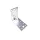 KOELNER 90x90x50mm erősített sarokösszekötő 2,5mm vastag KO D ZK- 995 WZ/2,5
