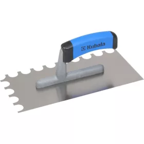 KUBALA 130x270mm Inox félköríves körmös glettvas