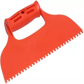 KUBALA 235mm 4x6mm fogazott műanyag spatula