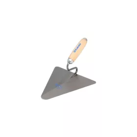   KUBALA 200x190mm Inox háromszög kőműveskanál bükkfa nyél