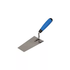   KUBALA 80x145x55mm Inox trapéz kőműves kanál , 3K puha nyél