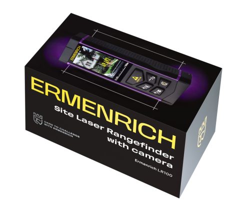 Ermenrich PRO LR100 lézeres mérő, kamerával