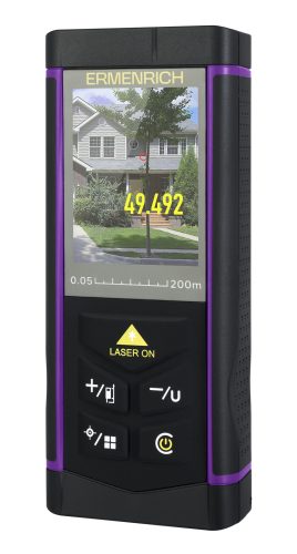 Ermenrich PRO LR200 lézeres mérő, kamerával