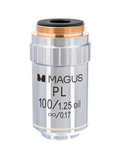 MAGUS MP100 OIL 100x/1,25 ∞/0,17 végtelen sík objektív