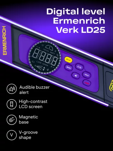 Ermenrich Verk LD25 digitális szintező lézerrel