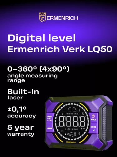 Ermenrich Verk LQ50 digitális szintező lézerrel