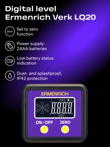 Ermenrich Verk LQ20 digitális szintező