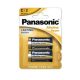 PANASONIC 1,5 V baby tartós alkáli elem