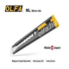 OLFA 18mm-es szakipari kés sniccer