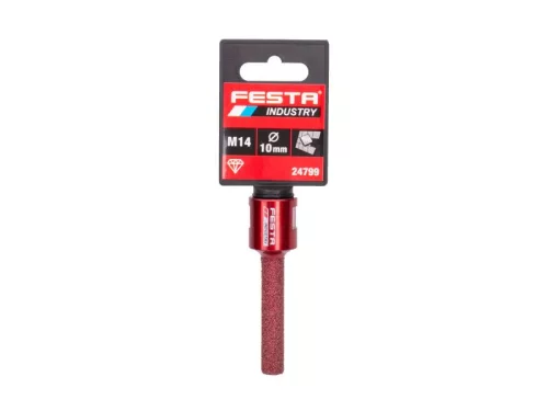 FESTA M14 10X 50 mm gyémánt magfúró sarokcsiszolóhoz, gress, márvány, gránit- 24799F