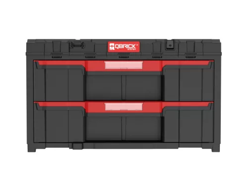 QBRICK SYSTEM ONE 2.0 2 Fiókos szerszámosláda