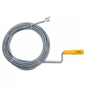   VOREL 10 m/ 10 mm csőtisztító spirál, csőgörény- 55545