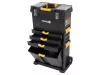 VOREL Szerszámosláda kerekes 3 részes 450X 280X 820 mm
