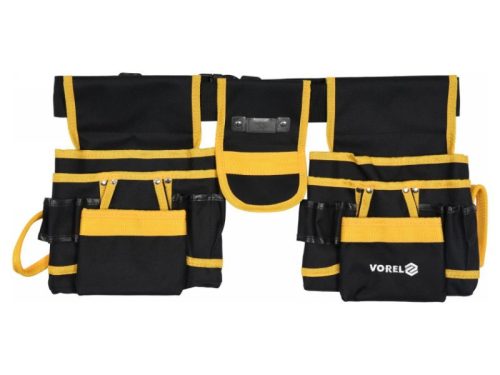 VOREL Szög és szerszámtartó övtáska 6 zsebes
