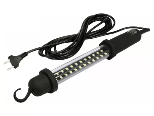 VOREL 4,5W SMD LED műhelylámpa, 400 lm, 5 m kábel, IP20, akasztós