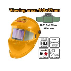   INGCO 4 szenzoros 180° látószögű automata hegesztőpajzs AHM006