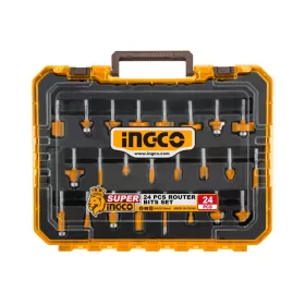 INGCO 24 részes 6 mm felsőmaró készlet AKRT24062
