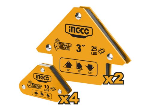 INGCO 6db mágneses hegesztési munkadarabtartó készlet
