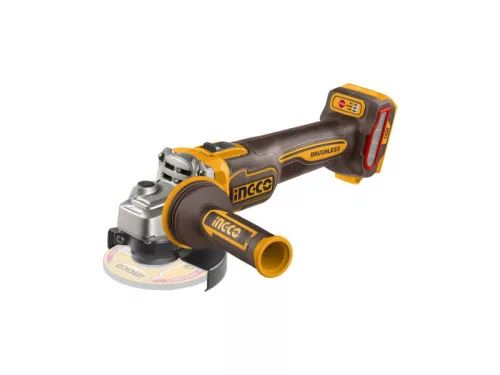 INGCO 20 V 125mm akkus sarokcsiszoló szett brushless (2X 5.0 Ah akku+ töltő)