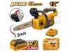 INGCO 30cm 40V akkus láncfűrész szett brushless motor (2X4.0 Ah akku+ töltő)