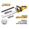 INGCO 460 mm 20 V akkus sövényvágó (akku és töltő nélkül) CHTLI20018E