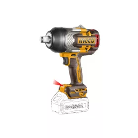   INGCO 20 V, 3/4" 1350 Nm akkus ütvecsavarozó szénkefe nélküli (akku és töltő nélkül) CIWLI201351
