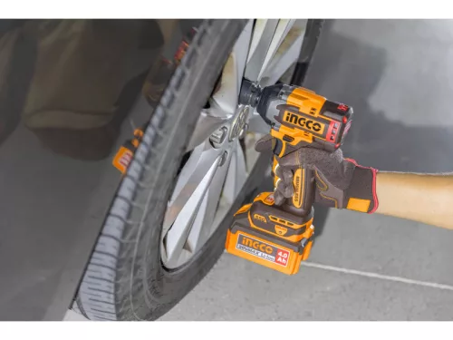 INGCO 20 V akkus ütvecsavarozó 1/2" 550 Nm szénkefe nélküli (akku és töltő nélkül) CIWLI20551